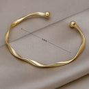 PULSEIRA BRACELETE BANHADA EM OURO 18K